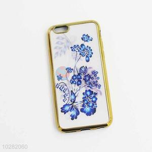 Blue Flower Pattern 3D Phone Accessories Mobile Phone Shell Phone Case For iphone6/6 Plus
