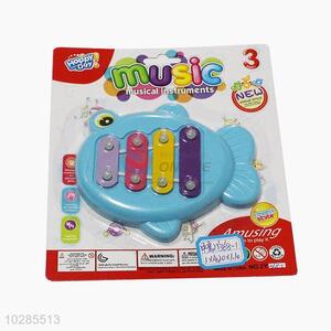 Latest design factory wholesale kids toy fish music instrument