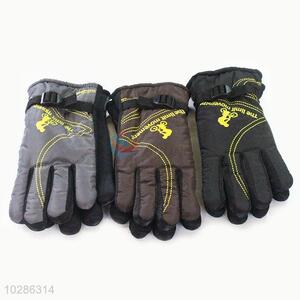 Wholesale cool style soft 3pcs men gloves