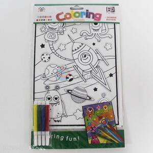 Promotional cartoon printing colorful drawing books19*30.5cm