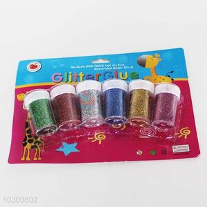 Factory Wholesale 6pcs Glitter Glue for Sale