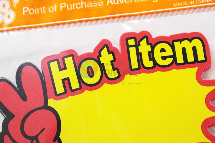 Wholesale Hot Item POP Price Tag Promotion Price Label