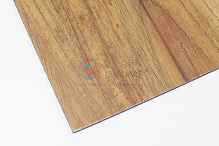 Cheap Price Wholesale Flooring Board/PVC with Self-adhesive Decking