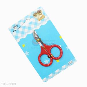 Customized cheapest new arrival pet nail scissors