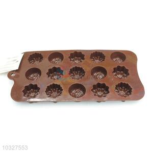 Delicate Design Flower Shape Chocolate Mould Silicone Biscuit Mould