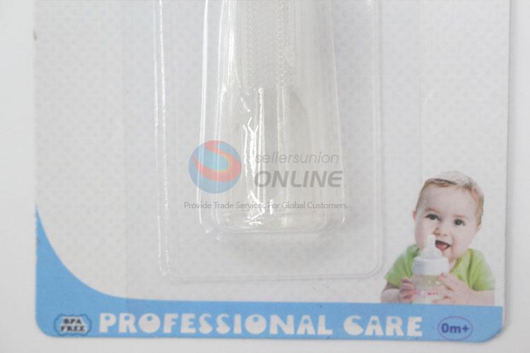 Fashion baby silicone toothbrush