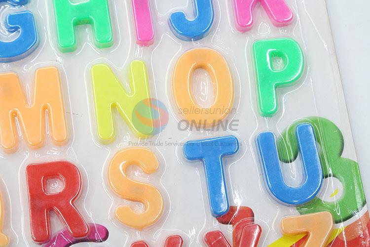 Early educational colorful letters toys for kids