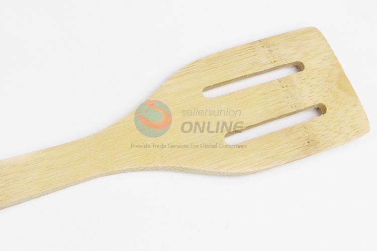 Latest Design Kitchenware Tools Bamboo Slotted Pancake Turner