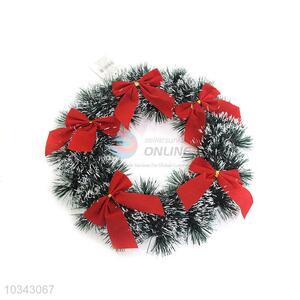Wholesale Supplies Christmas Garland with Bowknot for Sale