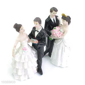 Wholesale Resin <em>Wedding</em> <em>Decoration</em> <em>Wedding</em> Couple Figurine