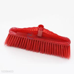Red Color Plastic Broom Herad