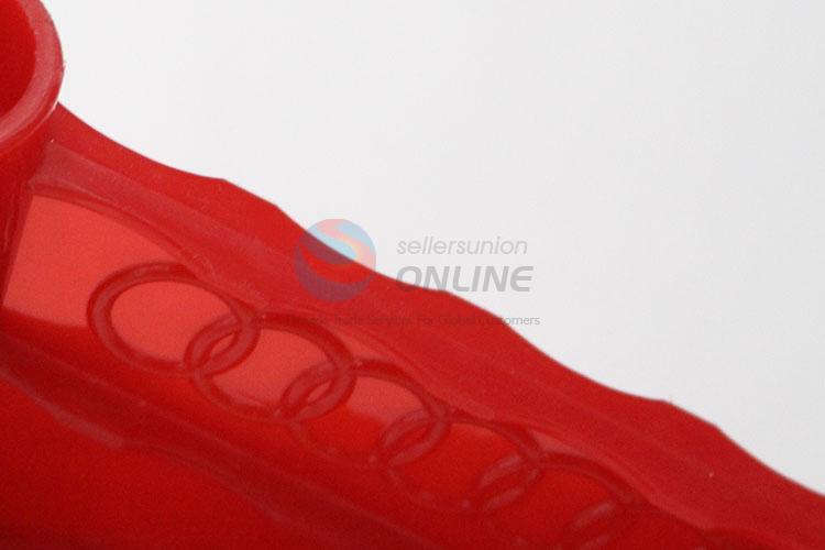 Red Color Plastic Broom Herad