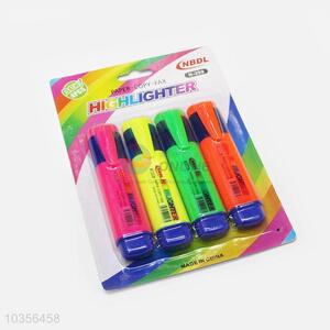 Wholesale New Product 4pcs Highlighters/Fluorescent Pens Set