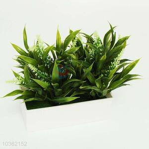 New arrival green artificial plant,16.5*20cm