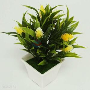 Best selling artificial green plant,8*19cm
