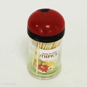 New arrival wholesale disposable bamboo toothpicks,7.5cm