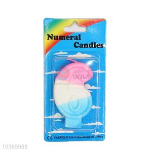 Decorative Nice Numeral Candle/Number 6 Birthday Candle for Sale