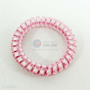 Beautiful fashion pvc elastic hair band for girls
