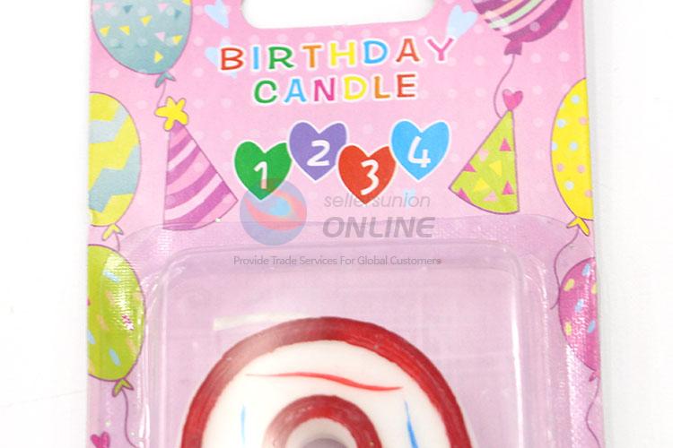 Delicate Numeral Candles/Number 9 Birthday Candle for Sale