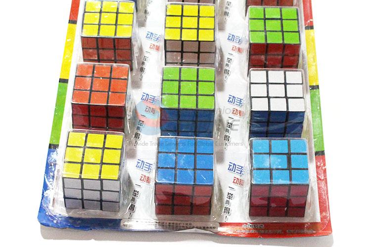 Unique Design Colorful Magic Cube For Children