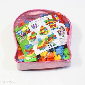 Made In China Wholesale 188pcs Cute Backpack Building Block for Kids