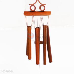 Bamboo Wind Chimes Brown Decoration