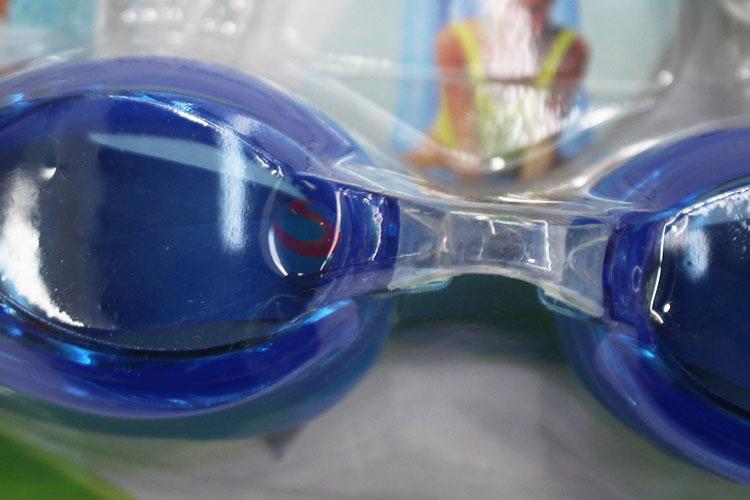 Low price blue swimming goggle