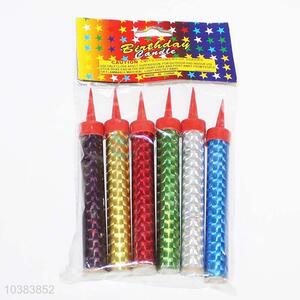 6pc Candle Disposable Holiday products Party Supplies