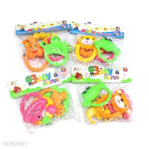 Promotional Gift Educational Plastic Rattle Toys for Baby