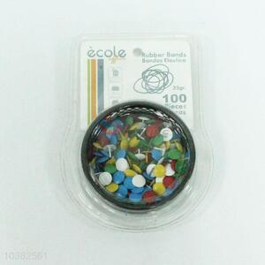 Useful colorful best 100pcs push pins