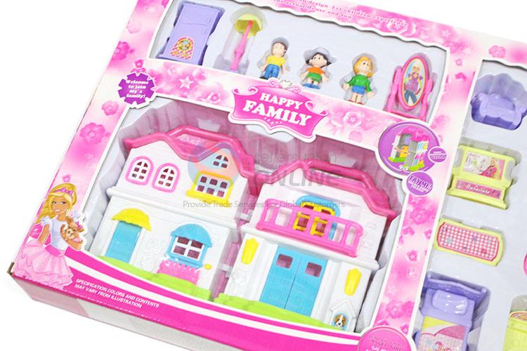 Happy Family Villa Model Role Playing Toy Set