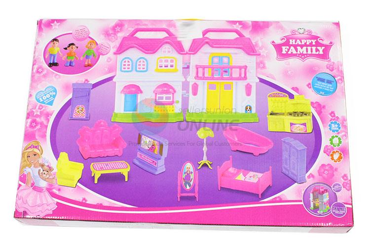 Happy Family Villa Model Role Playing Toy Set