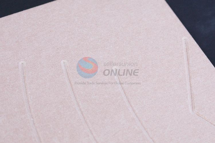 Anti-slip durable strong water absorption diatomite cup coaster mat