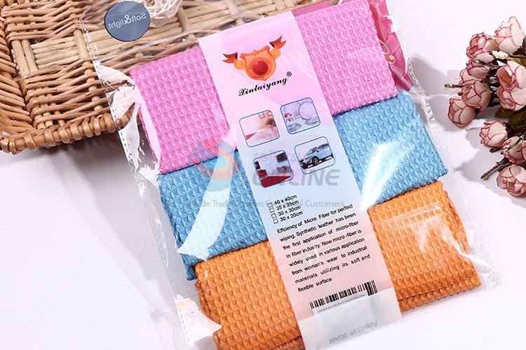 Customized waffle table cleaning towel kitchen cloth