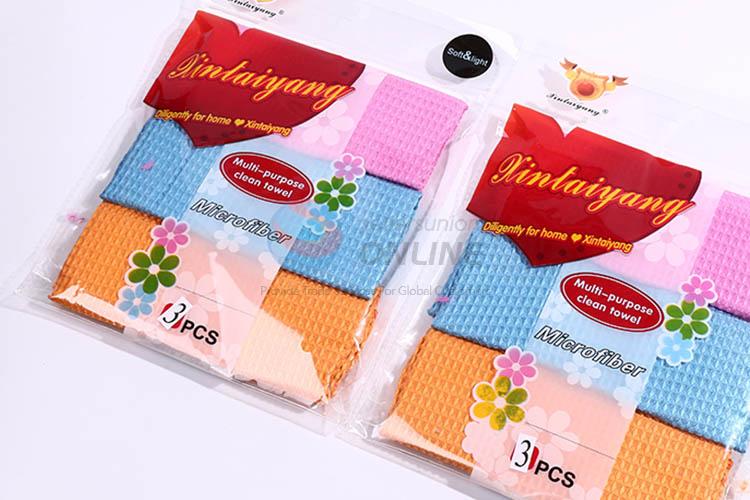 Direct factory waffle table cleaning towel kitchen cloth
