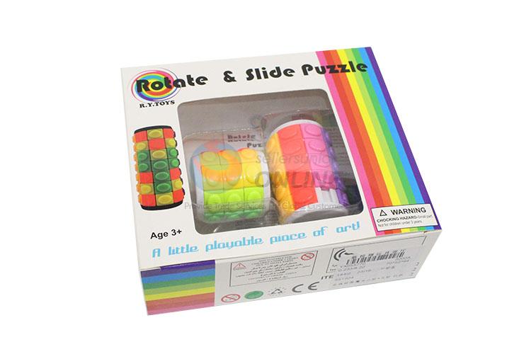 High Quality 3D Rotate&Slide Puzzles Set