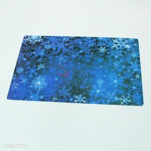 Fashion delicate snowflake printed pp placemat