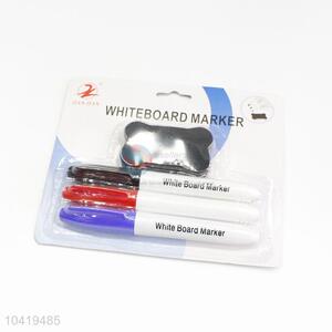 Stationery Set White Board Marker Pen with Eraser
