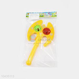 Popular Promotion Axe Shaped Plastic Baby Rattle Shaker Toys