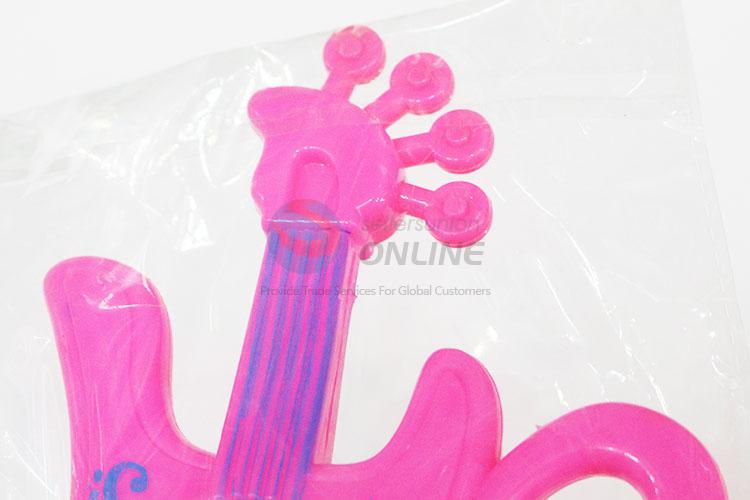 Popular Guitar Shaped Plastic Baby Rattle Shaker Toys for Sale