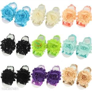 Custom Foot  Ankle Accessories Fashion Foot Flower For Baby