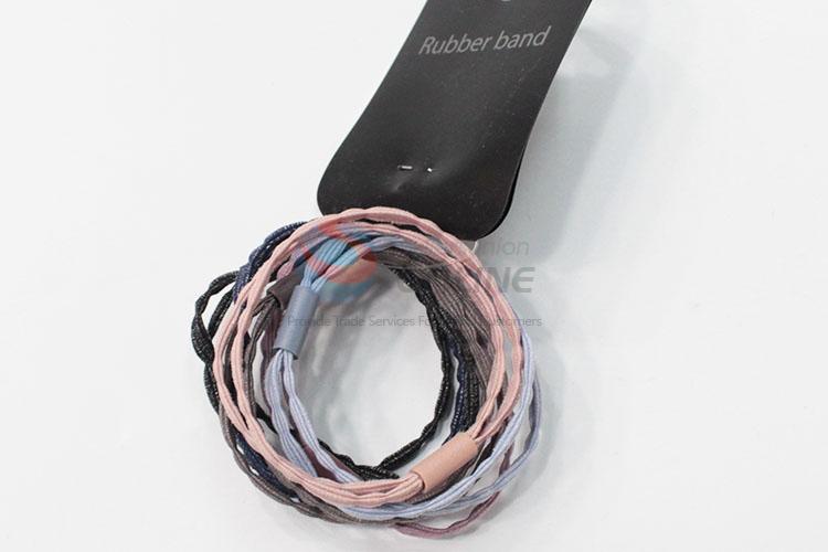 Women Hair Band Tie Rope Circle Ring Bracelet