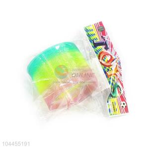 Best Selling Plastic Rainbow Spring Kids Educational Toy