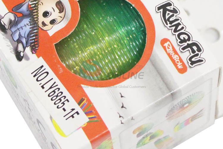Popular Kids Funny Plastic Rainbow Spring Magic Toy