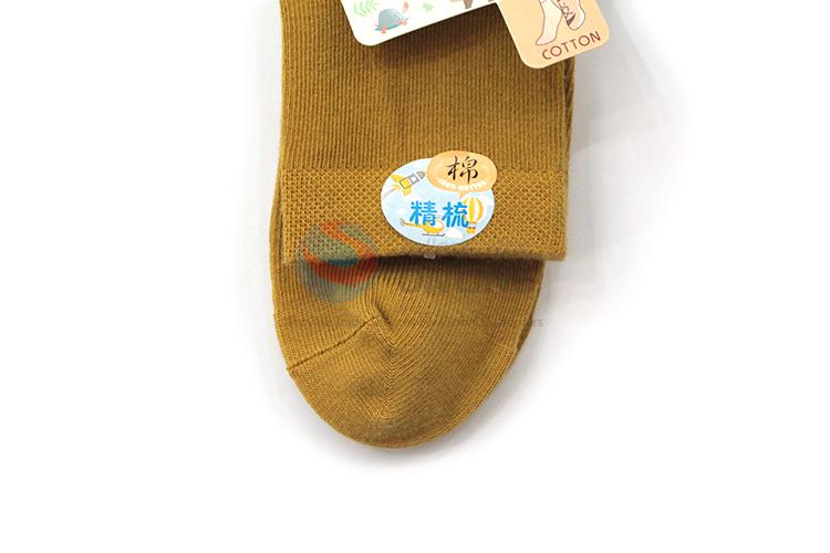 Popular design low price printed children cotton socks