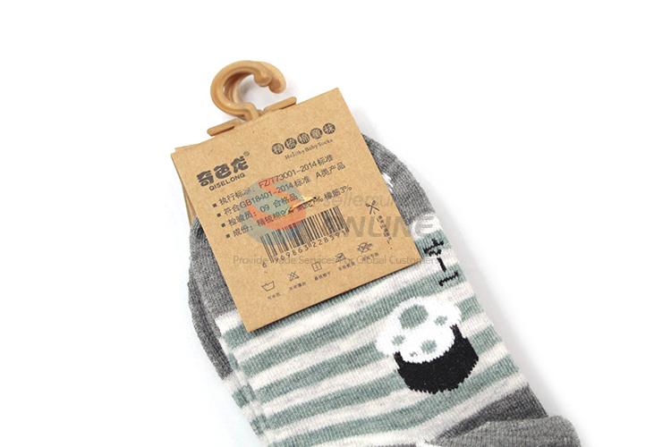 Factory supply cheap printed children cotton socks