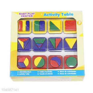 Best Quality Colorful Activity Table Changeable Blocks