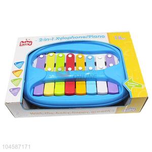 Good Quality Colorful 2 In 1 Xylophoner Kids Piano