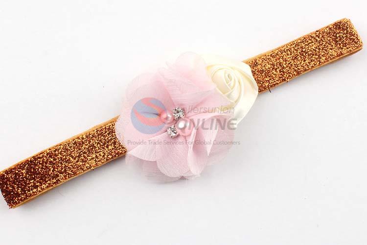 Top Selling Rose Flower Headband For Baby 