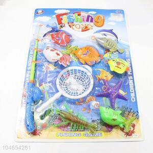 Promotional Wholesale Fishing Toys Set Educational Fishing Game Toys